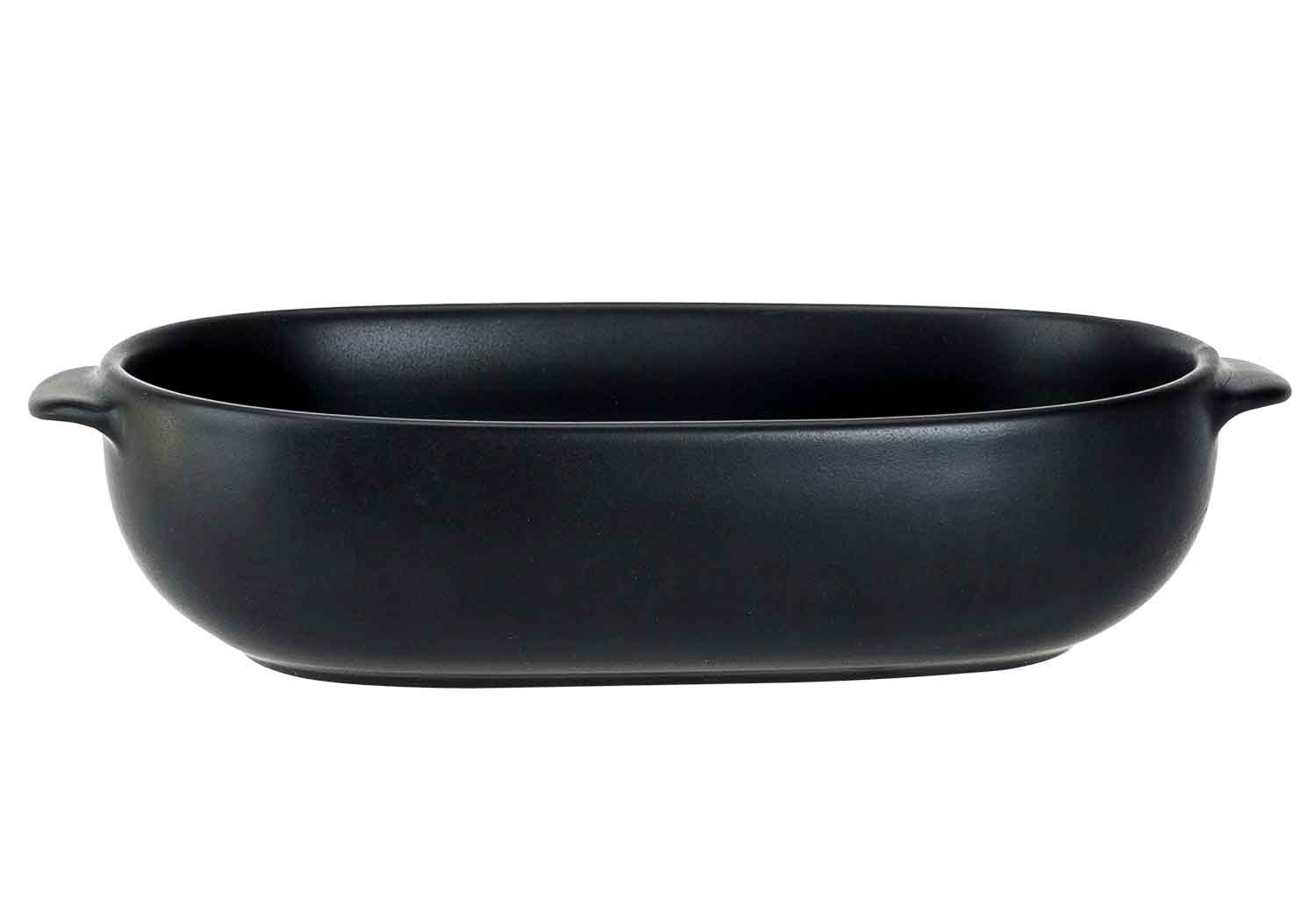 HENDI 786338 Rustica Plat à Four Ovale En Porcelaine - Résistant Chaleur Et Chocs